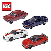 【日本正版授權】TOMICA GT-R 50週年車組 日產 NISSAN 玩具車 多美小汽車