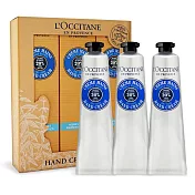 l’occitane 歐舒丹 乳油木75ml護手霜3件套組-國際航空版