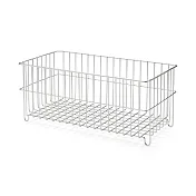 【MUJI 無印良品】不鏽鋼收納籃/寬30cm