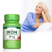 綠萃淨 甘氨酸螯合鐵28mg膠囊(90粒/瓶)
