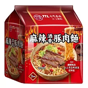 【台酒】麻辣酒香豚肉袋麵(3包/袋)