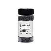 【MUJI 無印良品】淺焙黑芝麻粒105g