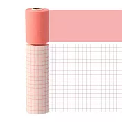 【日本Mark’s】水性筆可寫紙膠帶Slim二入組 ‧ 方眼/粉