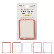 【日本Mark’s】水性筆可寫紙膠帶Flake片狀型 ‧ 裝飾框A