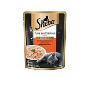 【SHEBA】鮮饌包主食 鮪魚及鮭魚 70g*24入 寵物/貓罐頭/貓食