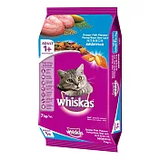 【Whiskas偉嘉】貓乾糧 海洋魚類 7kg 大包裝