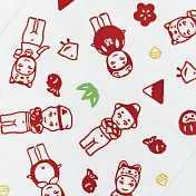 Sonny Angel x KAMAWANU 手工純棉日式萬用紗布巾   福運滿滿