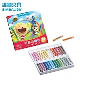 雄獅 OP 粉蠟筆 30色