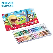 雄獅 OP 粉蠟筆 59色(59色/60支)