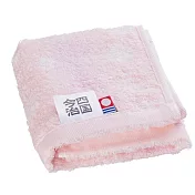 【日本HAYASHI】輕柔雲朵圓點 甘撚純棉今治手巾 ‧ 粉