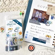 【日本bande】日本貼紙型和紙膠帶二入組 ‧ 咖啡廳LILY