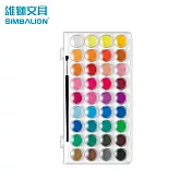 雄獅 WCC 粉餅水彩 36色