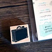 拓影寫字章：行李箱