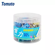 Tomato C-19 省力彩色長尾夾40支入/筒 19mm