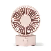【MUJI 無印良品】USB桌上型風扇粉紅/型號：MJ-UDF2PK。尺寸:寬10.2*直徑7.9*高13.8公分。重量約0.21kg。