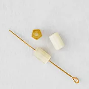 【日本MIYUKI FACTORY】希臘神話風 捷克玻璃珠(袋裝) 4x6mm ‧ 黃玉