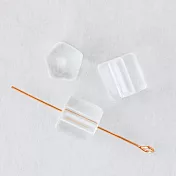 【日本MIYUKI FACTORY】希臘神話風 捷克玻璃珠(袋裝) 8x8mm ‧ 透明