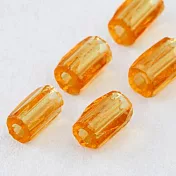 【日本MIYUKI FACTORY】希臘神話風 捷克玻璃珠(袋裝) 4x6mm圓弧形 ‧ 黃玉透明