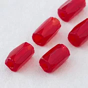 【日本MIYUKI FACTORY】希臘神話風 捷克玻璃珠(袋裝) 4x6mm圓弧形 ‧ 紅寶石