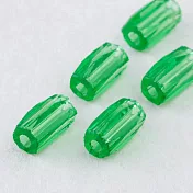 【日本MIYUKI FACTORY】希臘神話風 捷克玻璃珠(袋裝) 4x6mm圓弧形 ‧ 綠寶石