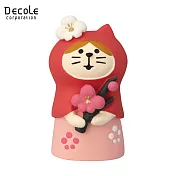 【DECOLE】concombre 悠閒梅散步 小紅帽貓 梅