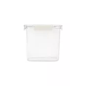 【MUJI 無印良品】附扣透明保存容器/2.84L
