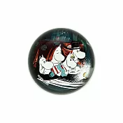 【日本HIGHTIDE】MOOMIN 玻璃紙鎮/文鎮 ‧ 姆明谷的夜晚