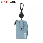 LIHIT LAB A-3203 環保系列卡片鑰匙包  淺藍色