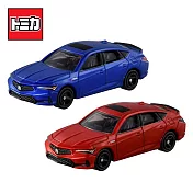 【日本正版授權】TOMICA 多美小汽車 兩款一組(一般+初回特別式樣)- NO.75 本田 Acura INTEGRA
