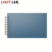 LIHIT LAB N-2670 網點活頁筆記本(MUTUAL) 石板藍