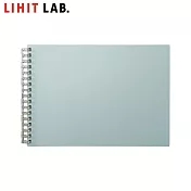 LIHIT LAB N-2675 A5E橫式網點活頁筆記本(MUTUAL) 淺藍色