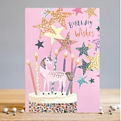 【LOUISE TILER】Unicorn Cake 生日卡#KTS17