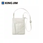 【KING JIM】EMILy隨身攜帶小包 A6 白色