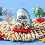 貓福珊迪招財公仔 鯊魚