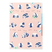 MIDORI 3層資料夾A4- 熊貓