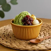 【日本Minoru】露花 職窯 陶瓷餐碗280ml ‧ 茶色