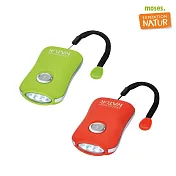 【德國Moses】小探險家-手搖式手電筒(顏色隨機)