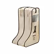 JIAGO 靴子收納防塵袋-長款 米色