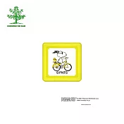 【KODOMO NO KAO】Snoopy浸透印 E 腳踏車