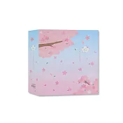 珠友 PH-32143 B6/32K2孔單格麻布相本/相冊/相簿/小相冊/白底相簿/成長冊/可放50張4x6相片 02櫻絮