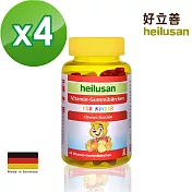 德國 好立善 維他命小熊軟糖4入組(60顆x4入)(最低效期2025/1/31)