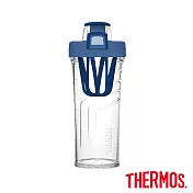 【THERMOS 膳魔師】彈蓋搖搖杯710ml(TP4086DB) 深藍色