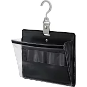 KOKUYO 壁掛小物收納袋- 黑