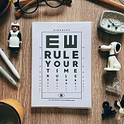 Rule Your Time 頁碼筆記本 v.4  [常規白]