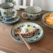 【日本Yamani】美濃燒｜祕野花境 淺盤16cm