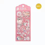 【日本BGM】IRIDE系列PET貼紙3枚 ‧ 貓咪