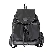 O-ni O-ni新款精選優質牛津布大容量潮牌同款後背包(品質嚴選保證)(b6050) 黑色