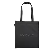 MONDAINE 瑞士國鐵 80週年紀念A4拉鍊托特包 復刻黑
