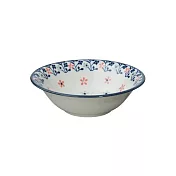【日本Marusan Kondo】Polish波蘭碎花 陶瓷餐碗14cm ‧ 粉花