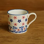 【日本Marusan Kondo】Polish波蘭碎花 陶瓷馬克杯340ml ‧ 粉花